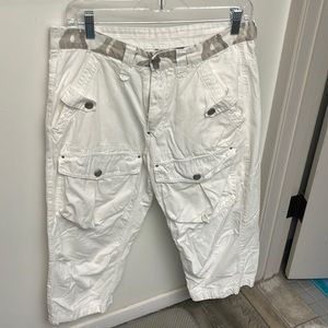 Vintage men’s 1990s A/X safari capri cargo pant 31